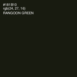 #181B10 - Rangoon Green Color Image